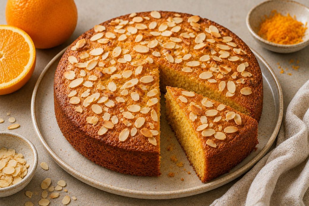 Orange & Almond Olive Oil Cake