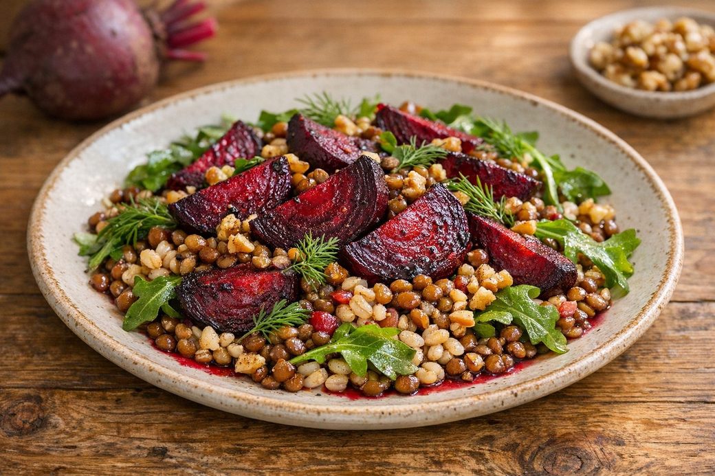 Ruby Beet & Lentil Bowl