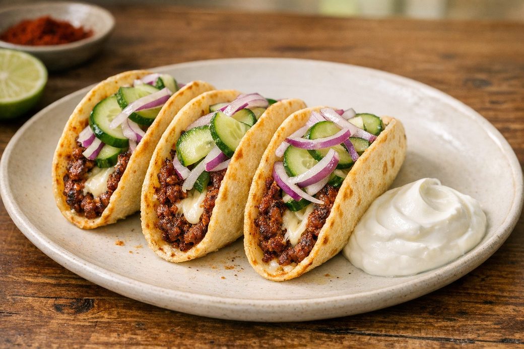 Smash Burger Tacos