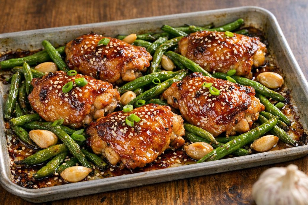 Sticky Honey-Garlic Chicken