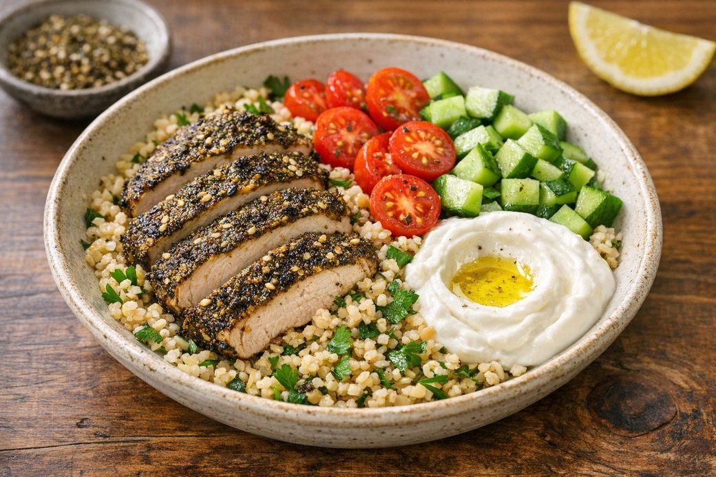 Za'atar Chicken & Bulgur Bowl
